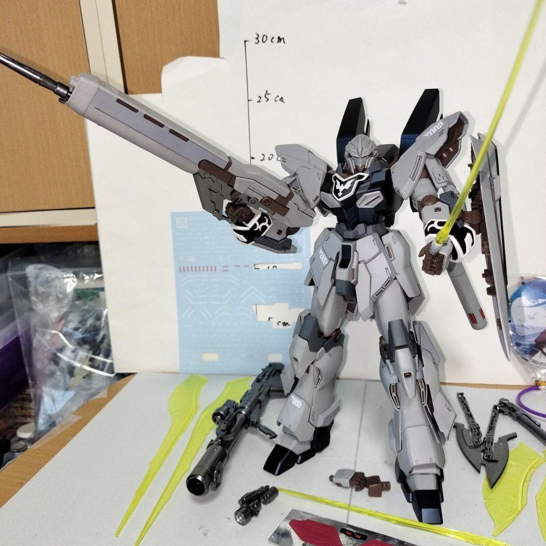 MG1/100 シナンジュスタイン ナラティブ Ver.Ka 塗装完成品ガンプラ
