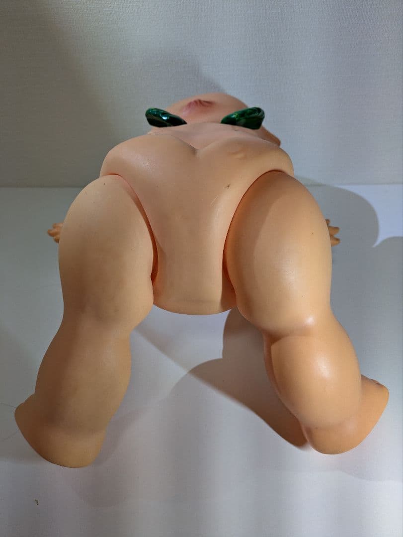 キューピー人形　緑羽根付き　特大 約55cm