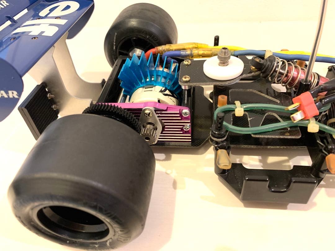 タミヤ タイレル P34 シックスホイラー1/10電動RC 中古品【動作未確認】