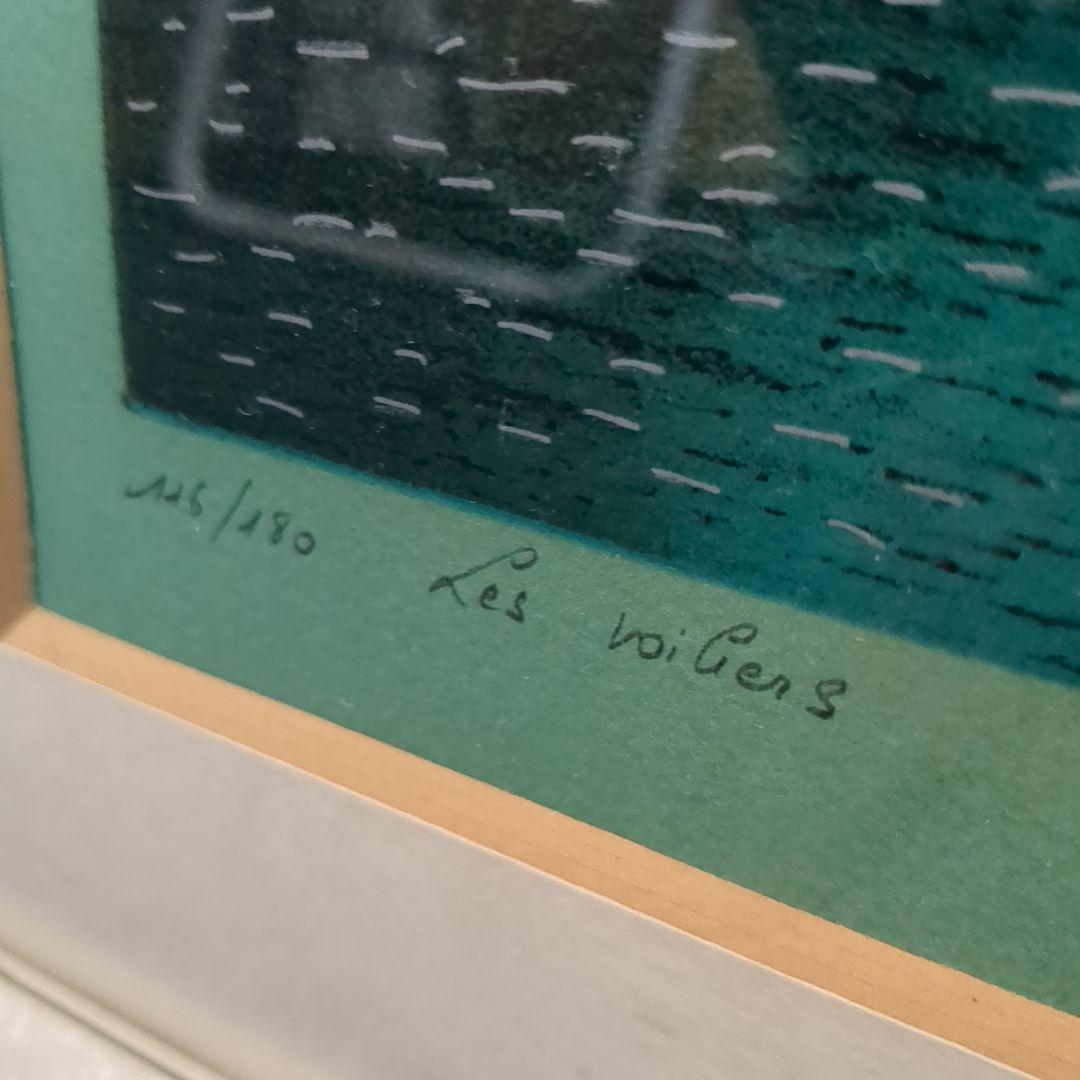 船の絵画 サイン入り