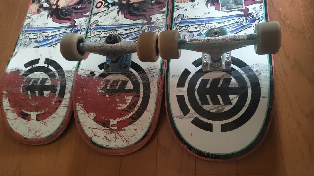 スケートボード　コンプリート1枚　+デッキ