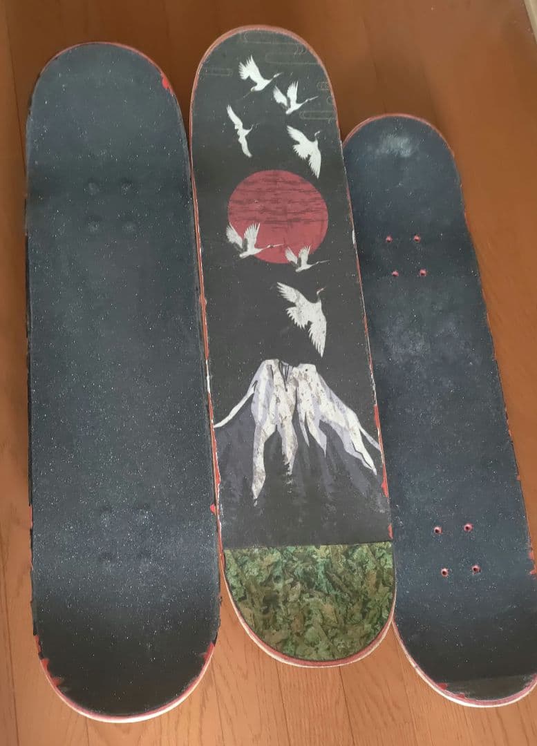 スケートボード　コンプリート1枚　+デッキ