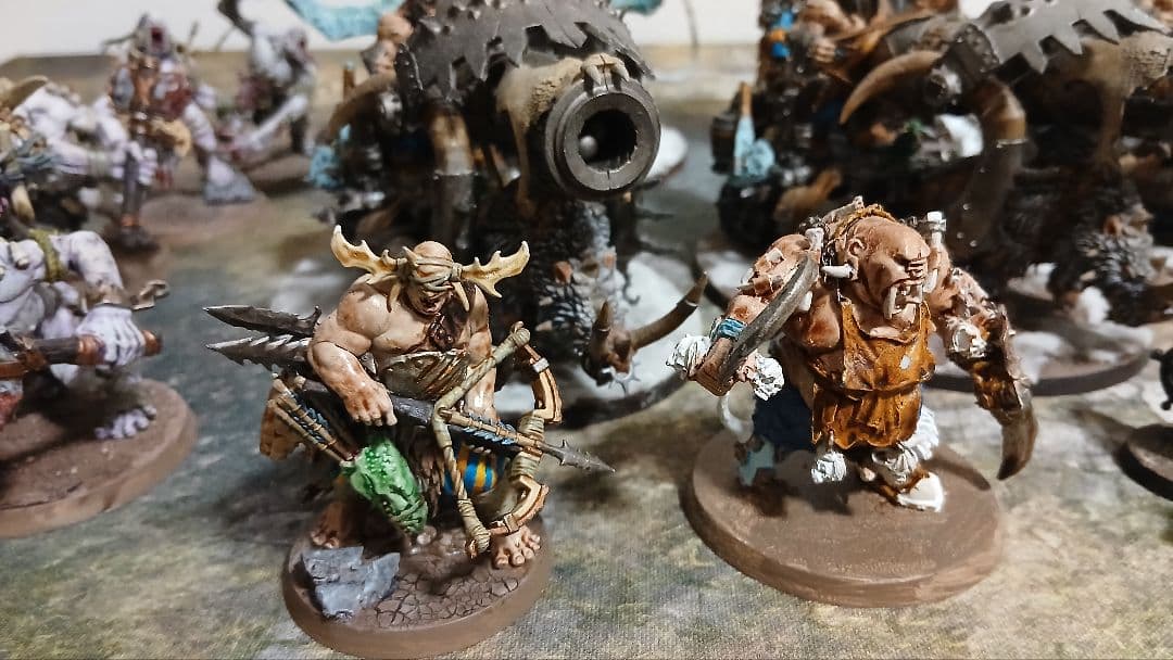 ウォーハンマー Ogor Mawtribes Army 2400 pts