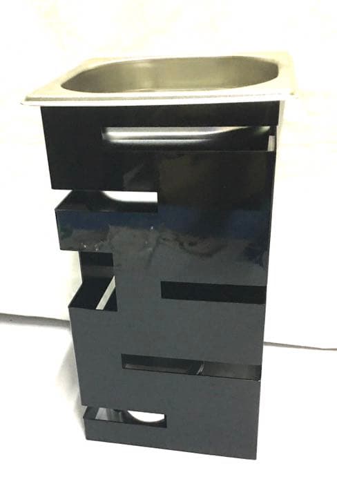 ブッフェスタンド(マットブラック)&ホテルパン2点セット