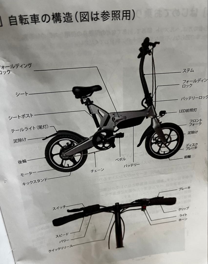 【新品•未使用】折りたたみ電動自転車 ogawa×PXID-2