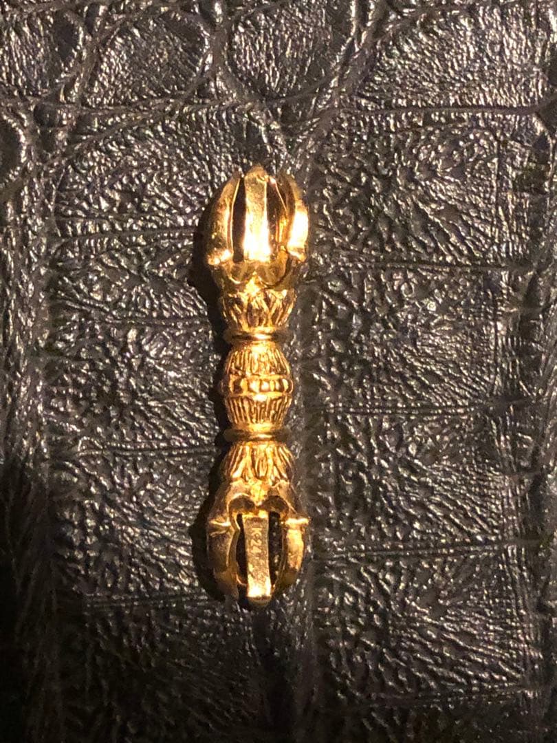 五鈷杵 ごこしょ　純金　k24 24k 22k k18 18k