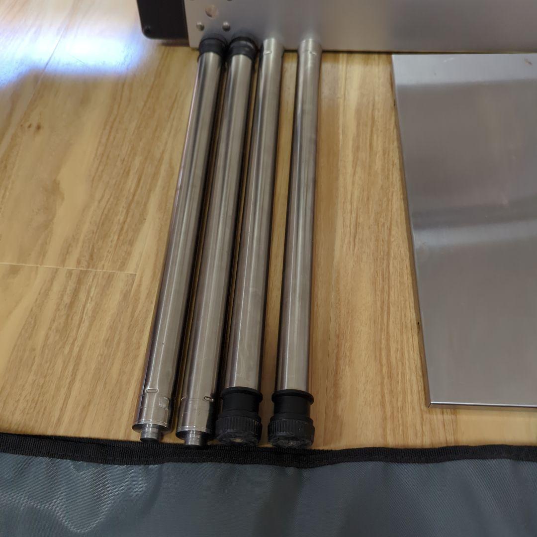 【中古】スノーピーク IGT フレーム、脚400、プレート3枚、専用ケース付き