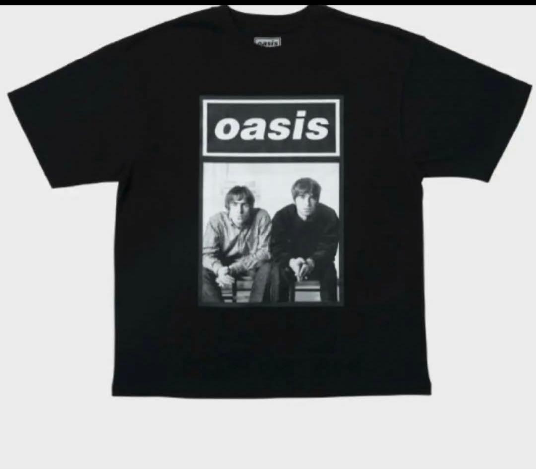 オアシス公式 oasis live '25 東京公演Tシャツ モノクロ L