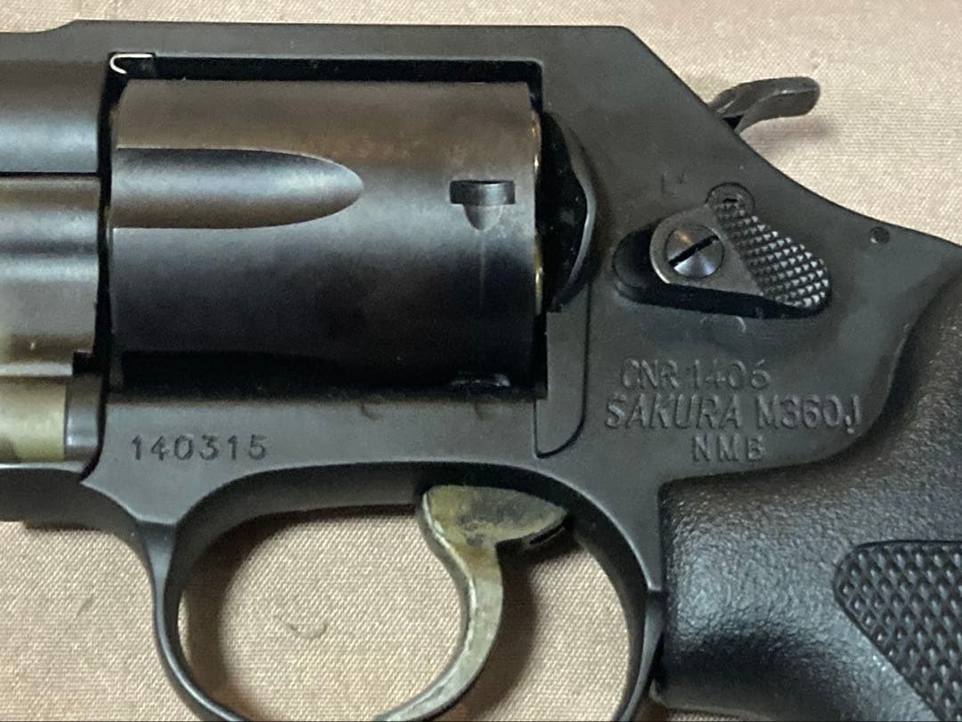 タナカワークス　S&W M360J SAKURA ヘビーウェイト　ガスガン