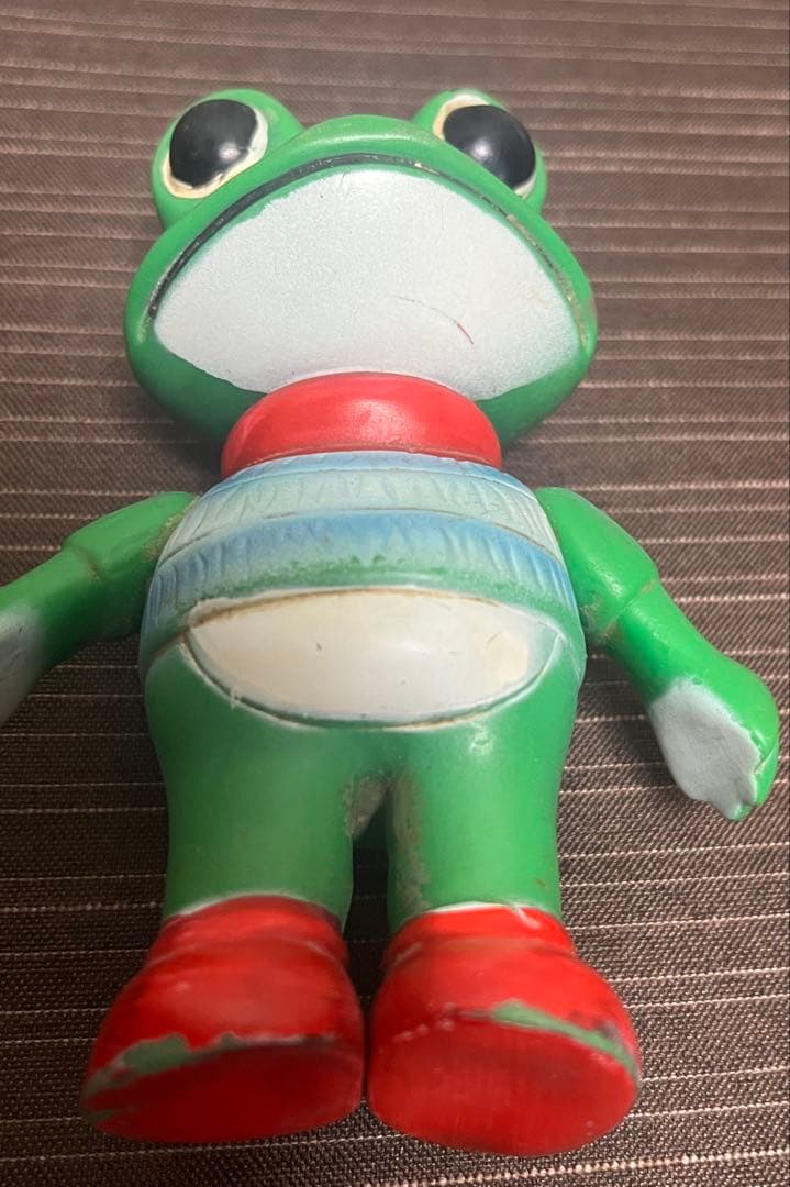 当時物 木馬座のケロヨンのソフビ人形