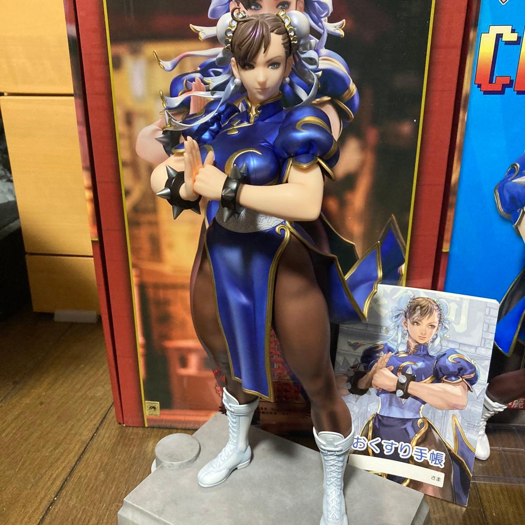 ストリートファイター　春麗 フィギュアセット　一番くじ　マックスファクトリー