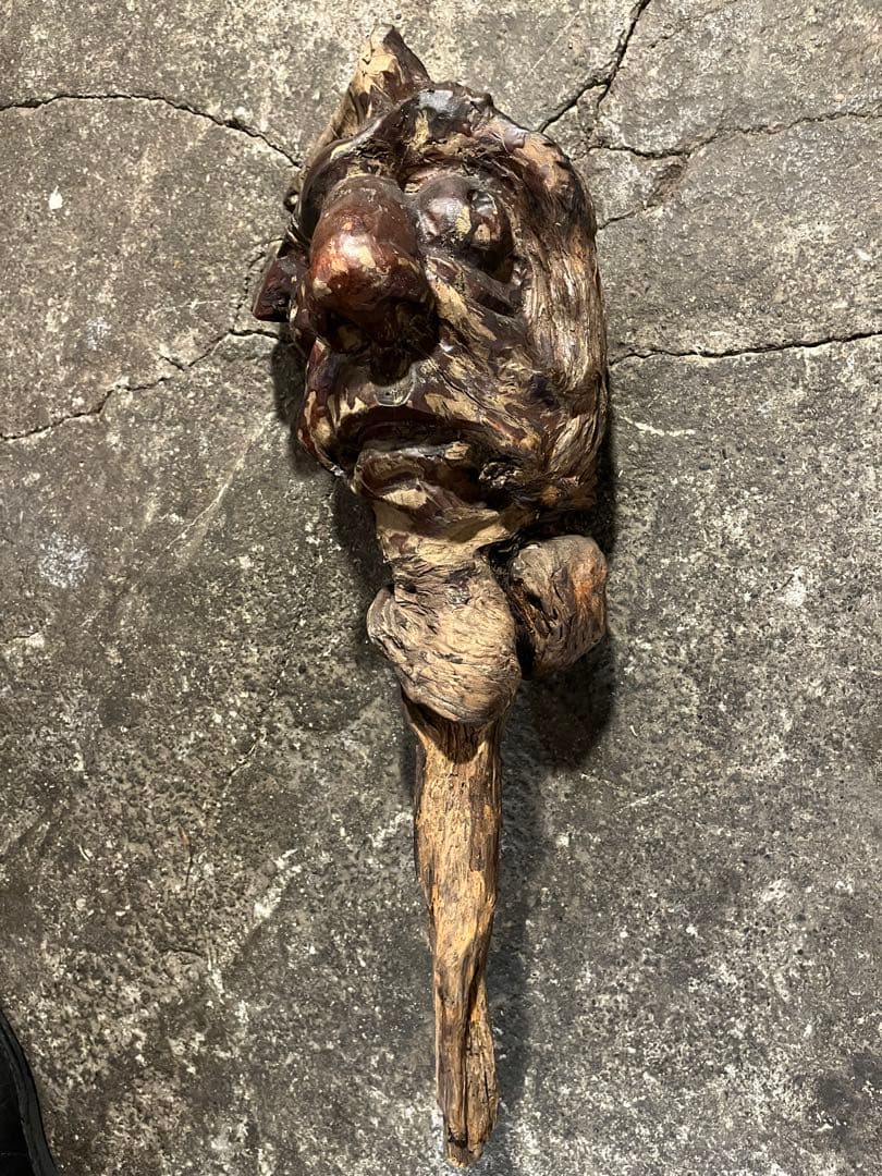 骨董　瘤杢　作者年代不明 価格応相談