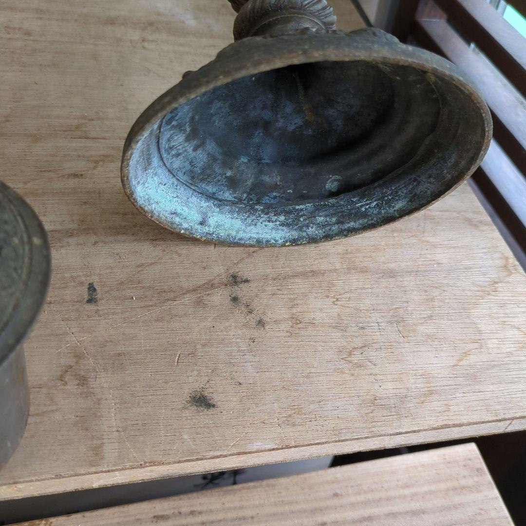 アンティーク　ランプ　ガラス　オブジェ　骨董　アルコールランプ　ディスプレイ　灯