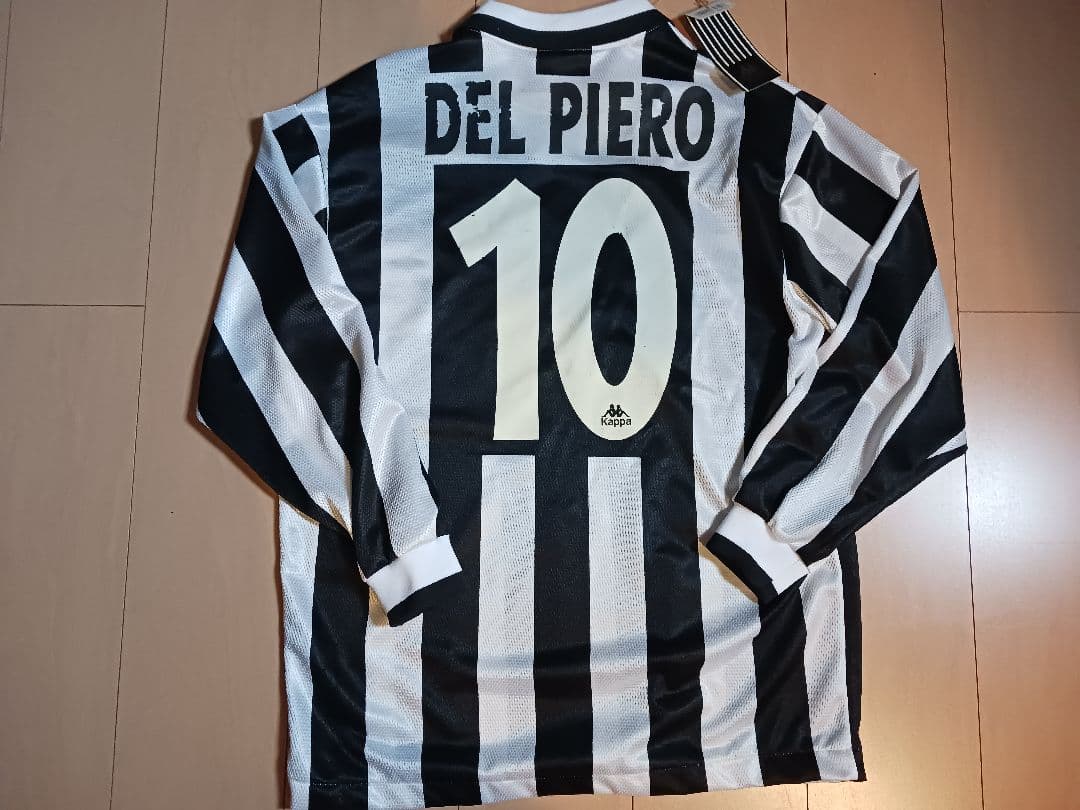 ユベントス　デルピエロ　長袖ユニフォーム　1995-1996年【正規品】