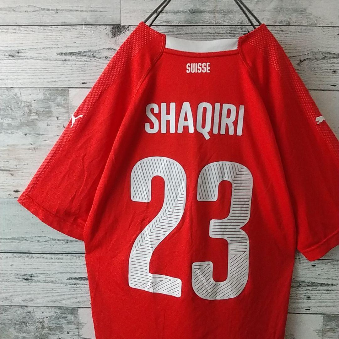 人気☆プーマ スイス代表 2018 シャキリ ゲームシャツ L