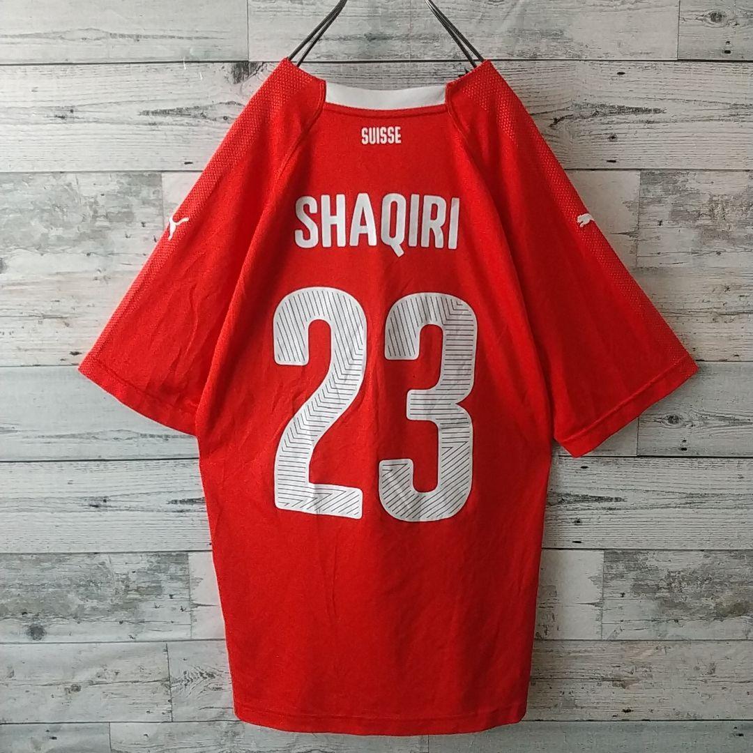 人気☆プーマ スイス代表 2018 シャキリ ゲームシャツ L