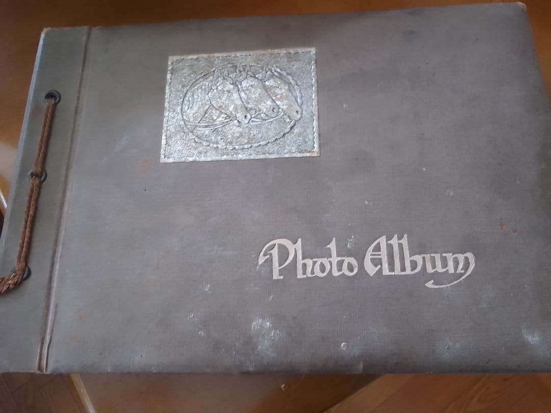 日本海汽船さいべりあ丸　 と兵隊の写真？絵はがき 昭和レトロ