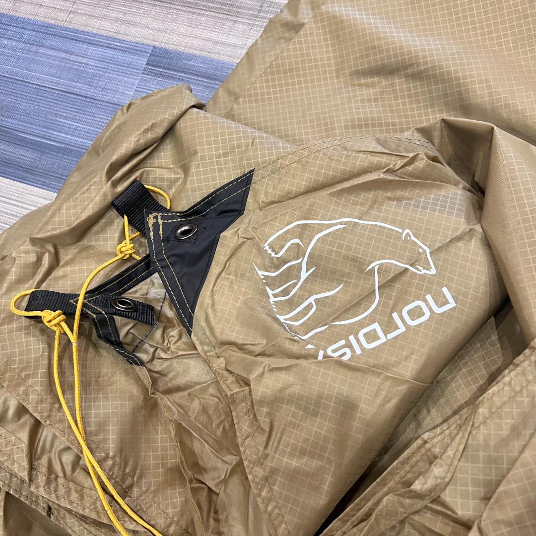 新品未使用★レア NORDISK ノルディスク VOSS 20 PU TARP