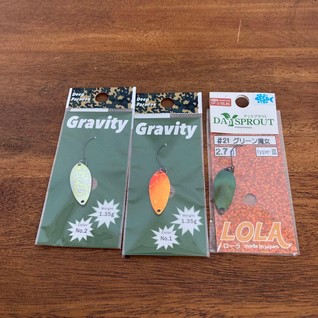 【定価5万超】城峰 オリカラ トラウトルアー まとめ売り ライン・スプーン等多数