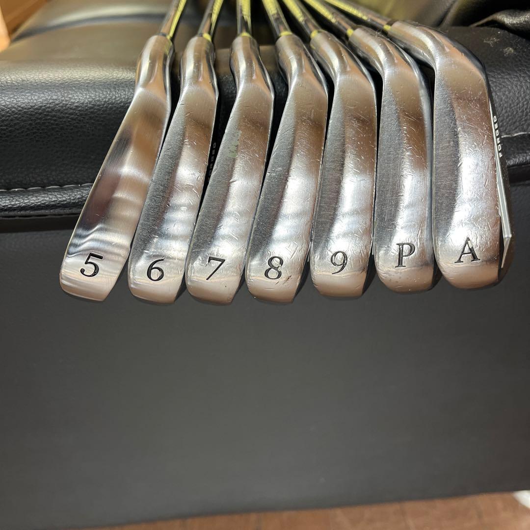 ムジーク ターフライダー ダイヤモンドフォージド2 アイアン 7本セット5-AW