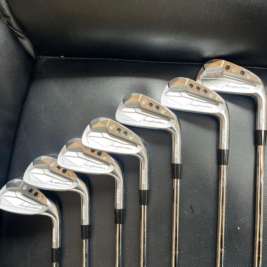 ムジーク ターフライダー ダイヤモンドフォージド2 アイアン 7本セット5-AW