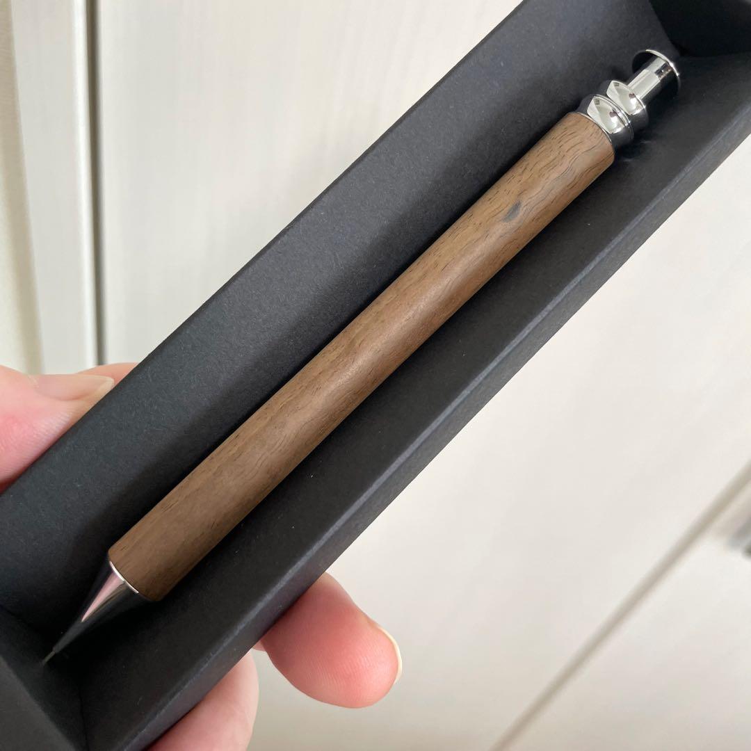 【24時間以内発送】Flamberg 黒柿 ちぢみ杢 シャープペンシル