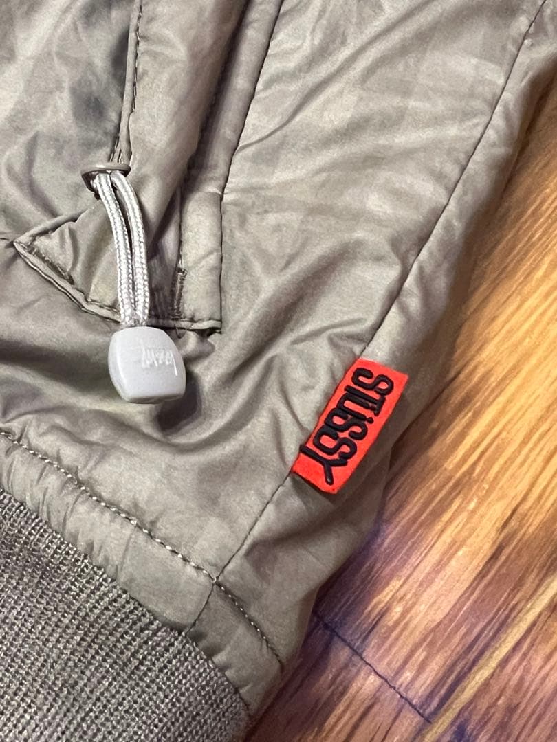 STUSSY ボンバージャケット オリーブグリーン