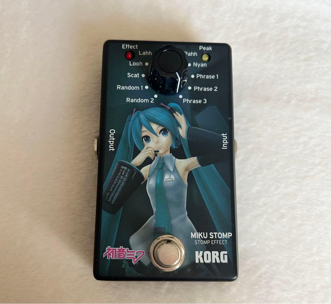 【最終値下】KORG MIKU STOMP 初音ミク エフェクター ミクストンプ