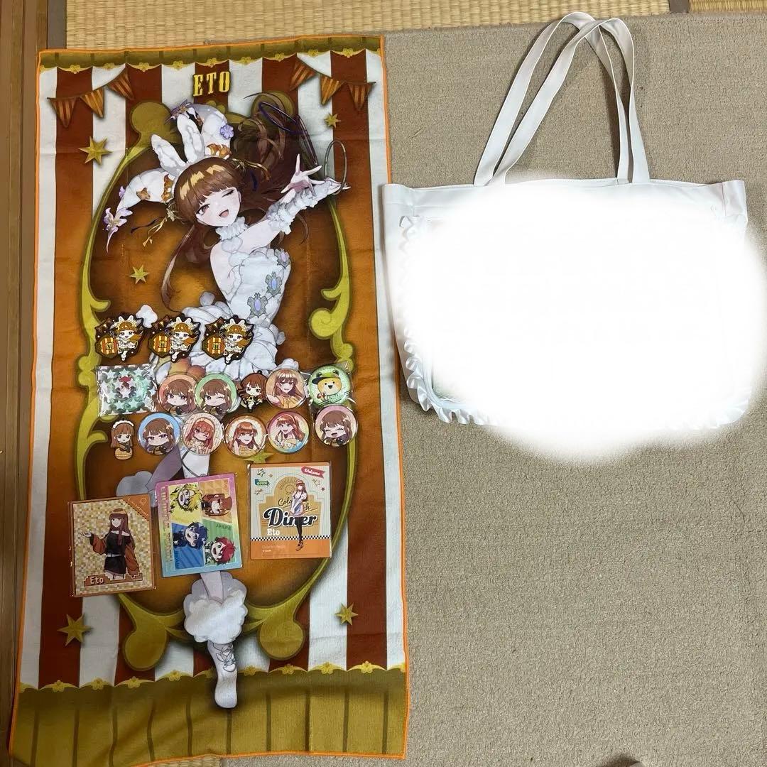 カラフルピーチえとグッズ