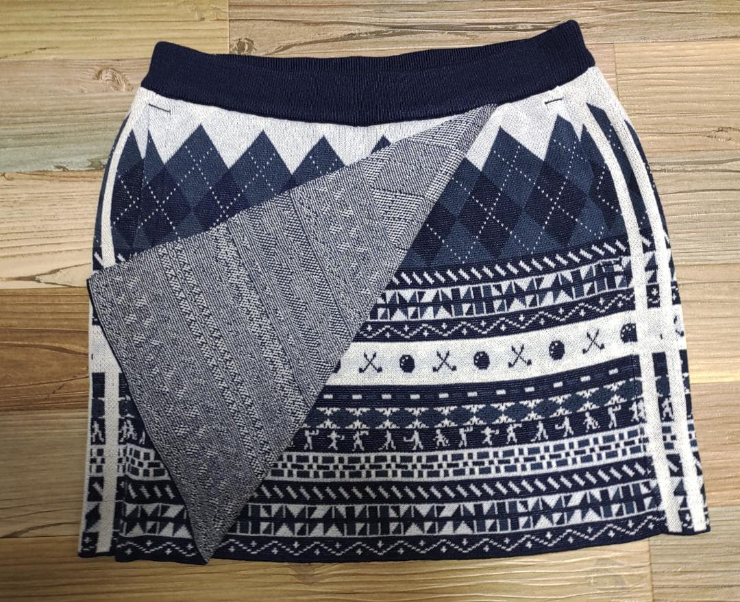 ⛳️新品⭐★アディダスadidas Golf ヒストリカル ニット 上下セット青