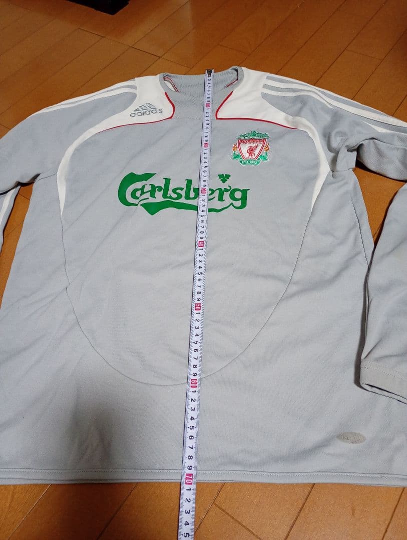 adidas Liverpool FC ジャージ グレー