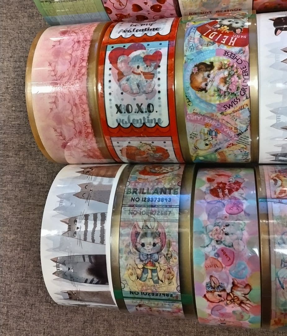 OPPテープ等 24本セット② (新品23本) レトロアニマル レトロガール