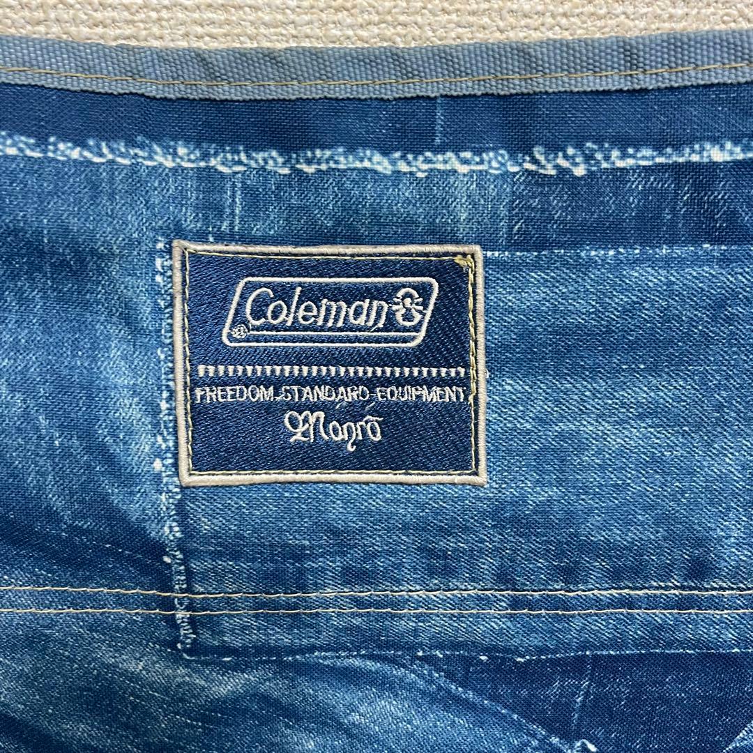 【廃盤】Coleman デニム風 コンパクト リゾートチェア ２脚セット イス