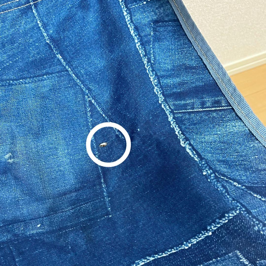 【廃盤】Coleman デニム風 コンパクト リゾートチェア ２脚セット イス