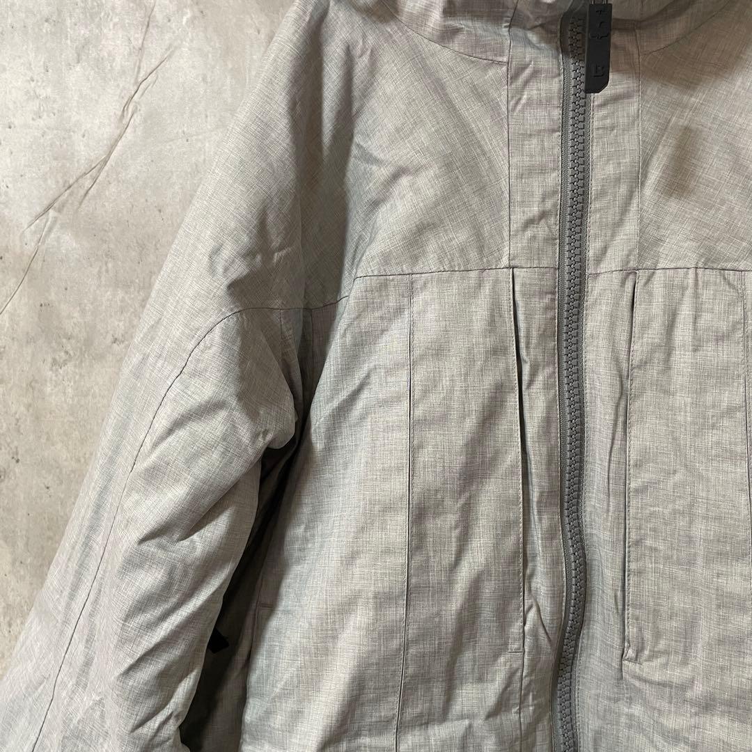 Burtonバートンスキーウェアスノーボードジャケットパーカーフード付白ホワイト