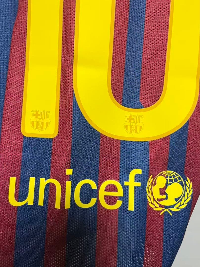 選手支給品バルセロナ メッシ 11/12 UCL ユニフォーム