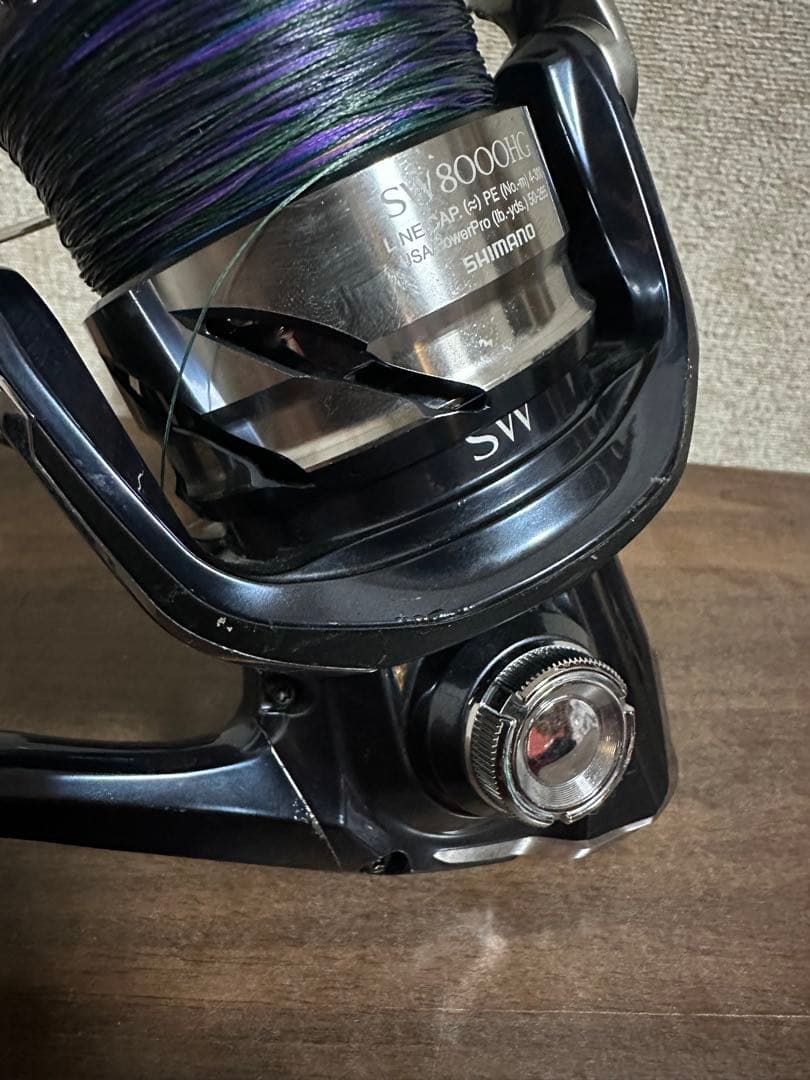 masa44 TWIN POWER SW8000HG-C スピニングリール