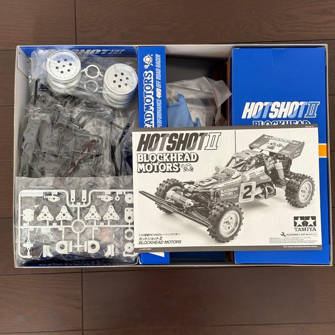 タミヤ　1/10RC　ホットショット2　ブロックヘッドモータース　新品未使用