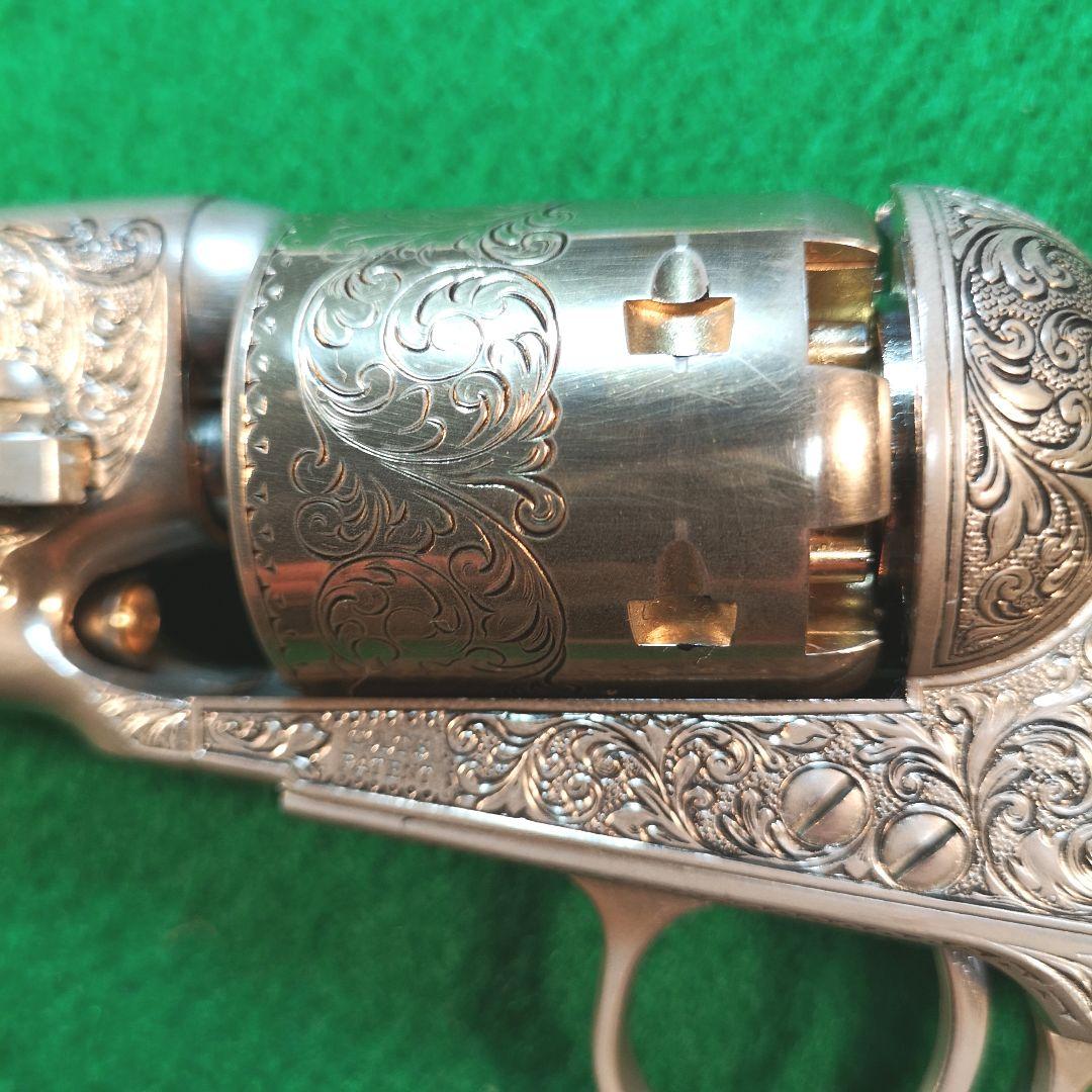 フランクリンミント カスタ—将軍の コルト 1861ネ—ビ— ABS製モデルガン