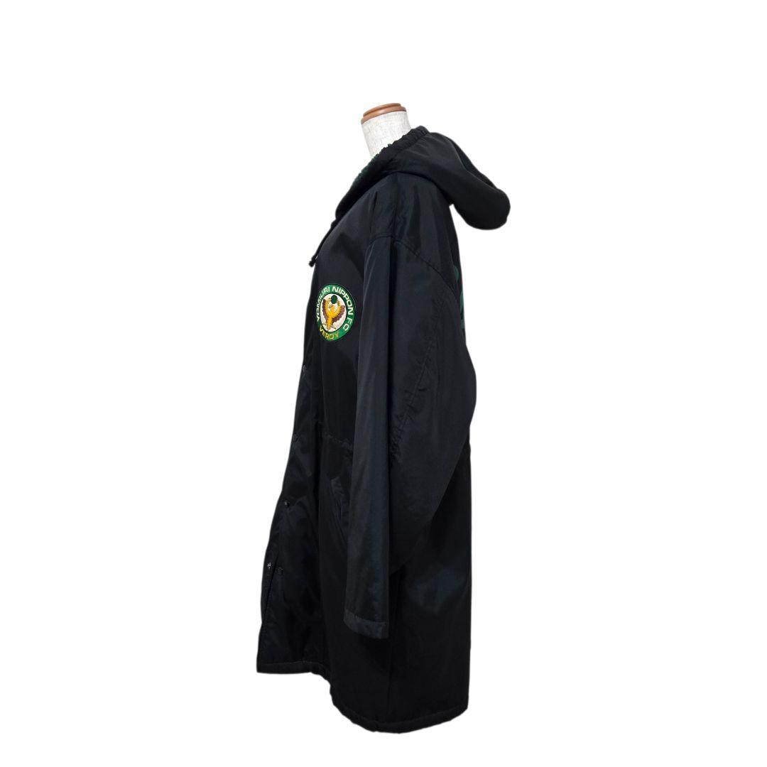 読売ヴェルディ　オフィシャル　ベンチコート【F】ブラック　ボア　Jリーグ