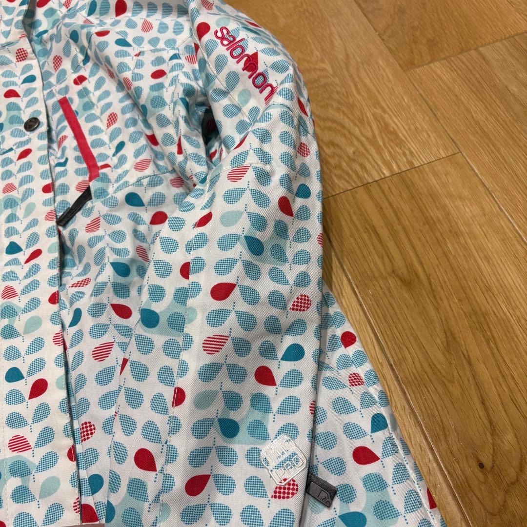 【美品】サロモン SALOMON スノーボードウェア 上下セット レディース M