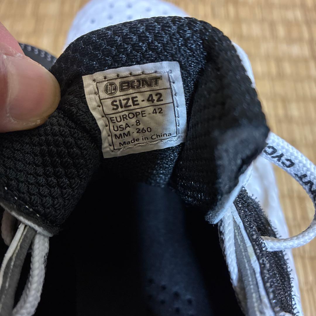 BONT Zero+ T アジアンフィット Track Laces White