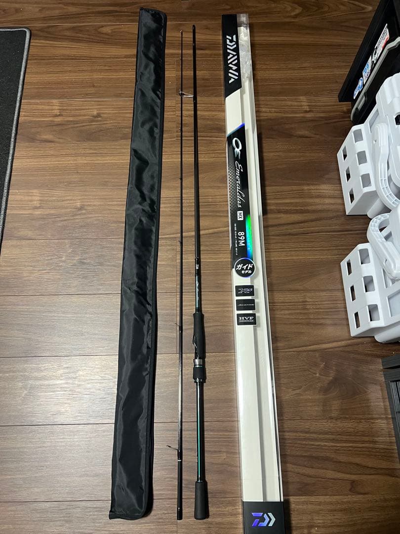 ダイワ 21エメラルダス MX 89M エギングロッド 美品　付属品完備