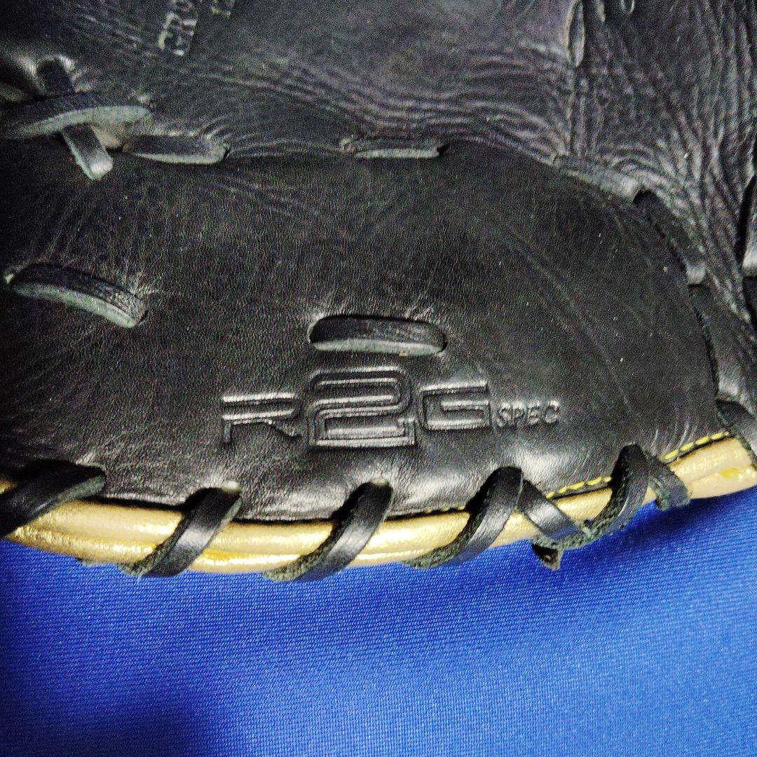 ローリングス軟式ファーストミット　黒✕ゴールド