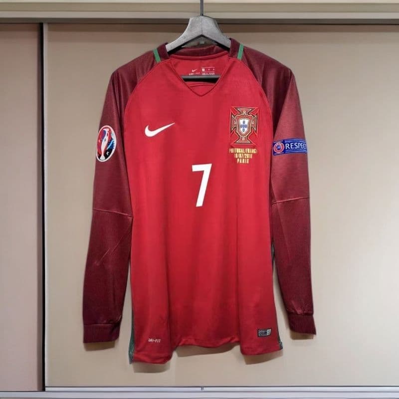 2016 ポルトガル代表 RONALDO 7番 長袖シャツ