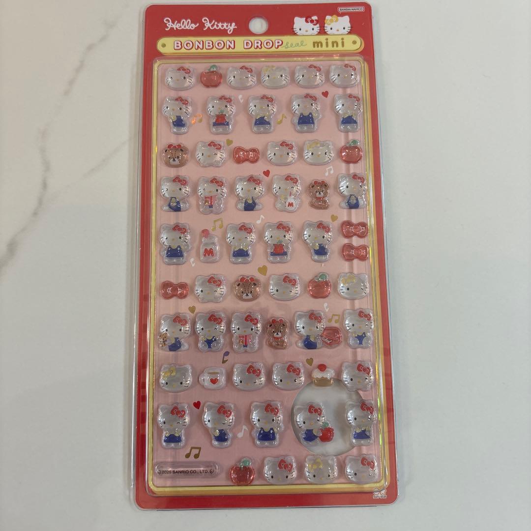正規品サンリオボンボンドロップシール8種 とミニ8種 全16種