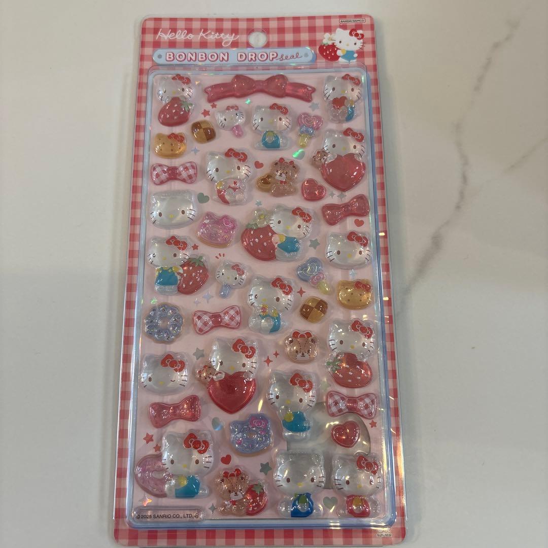 正規品サンリオボンボンドロップシール8種 とミニ8種 全16種