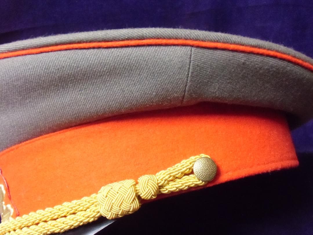 S*Y様 ＮＶＡ東ドイツ軍/人民軍＊陸軍＊１９８６年型＊将官制帽＊５８．５ｃｍ（