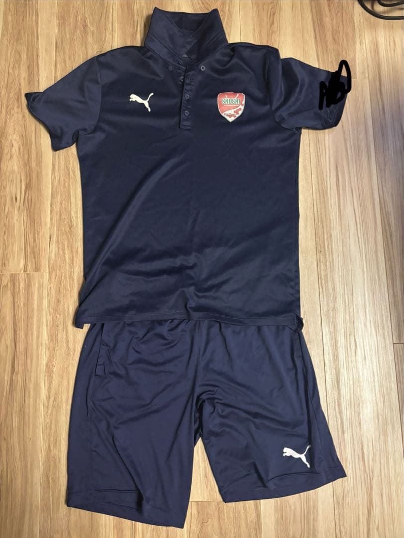 尚志高校 サッカー移動着