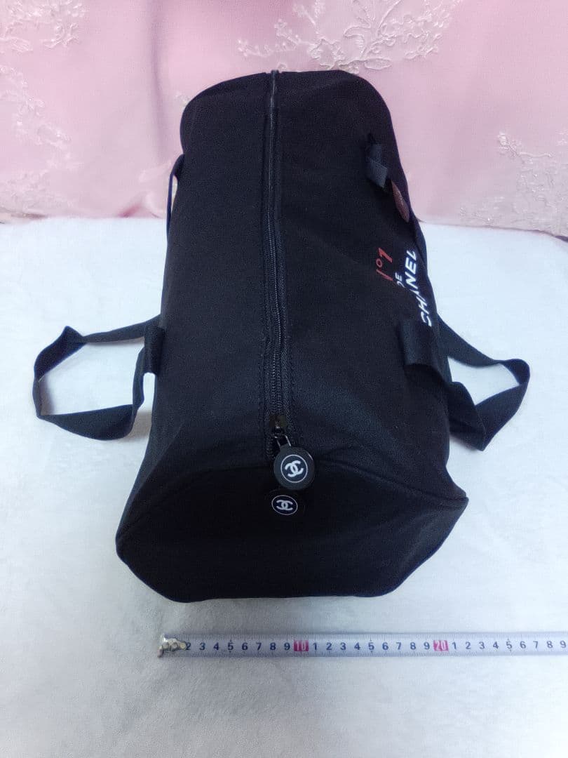 CHANEL ノベルティ N°1 DE CHANEL 黒 ボストンバッグ